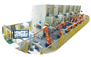 robot transfer line